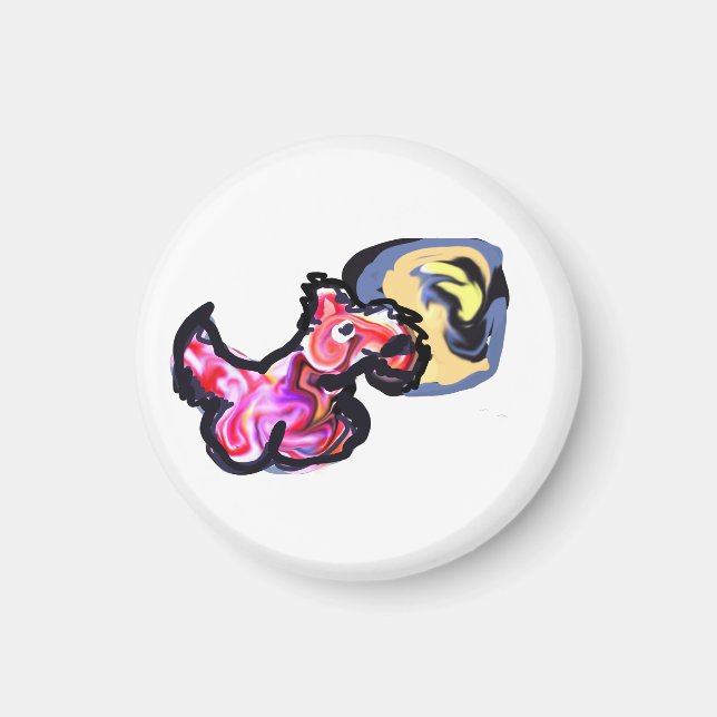 Imã Wolf light moon  (Frente)