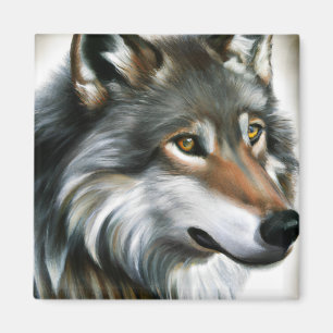Imã Wolf Painting