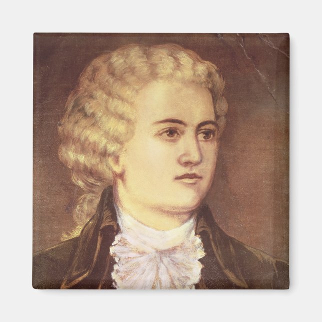Imã Wolfgang Amadeus Mozart durante sua estadia (Frente)