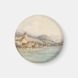 Imã Wolfgang no lago Wolfgang Carl Lafite