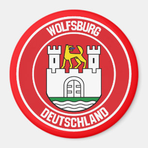 Imã Wolfsburg Round Emblem