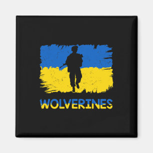 Imã Wolverines Apoiam a Ucrânia Apoiam a Ucrânia Stand