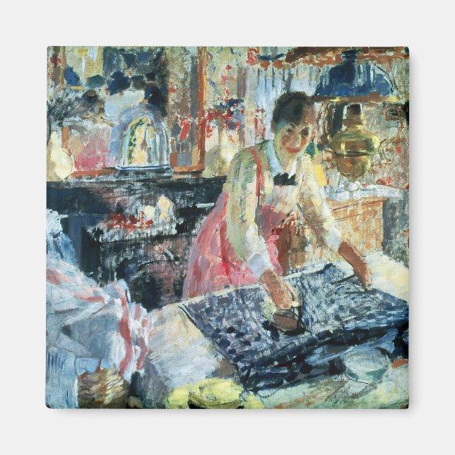 Imã Woman Ironing, 1912 (Frente)