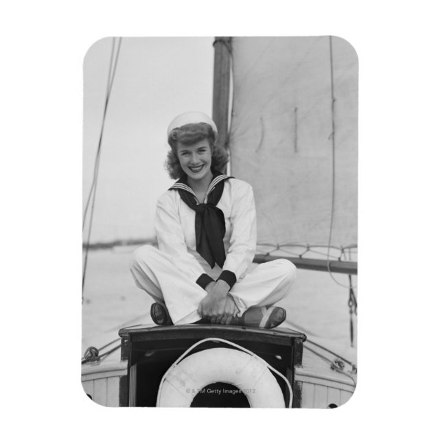 Ímã Woman Sailor (Vertical)