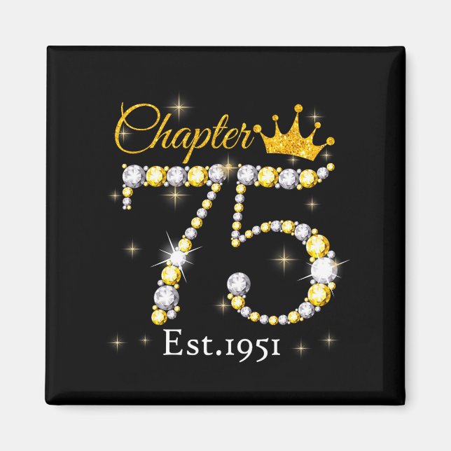 Imã Women Chapter 75 Fabulous Est 1951 75th Birthday Q (Frente)