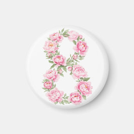 Imã Women’s Day Peony Flower for March 8 