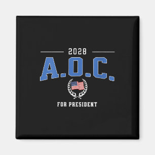 Imã Womens Aoc 2028 Para O Presidente Alexandria Ocasi