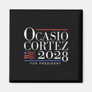 Imã Womens Aoc Para Presidente 2028