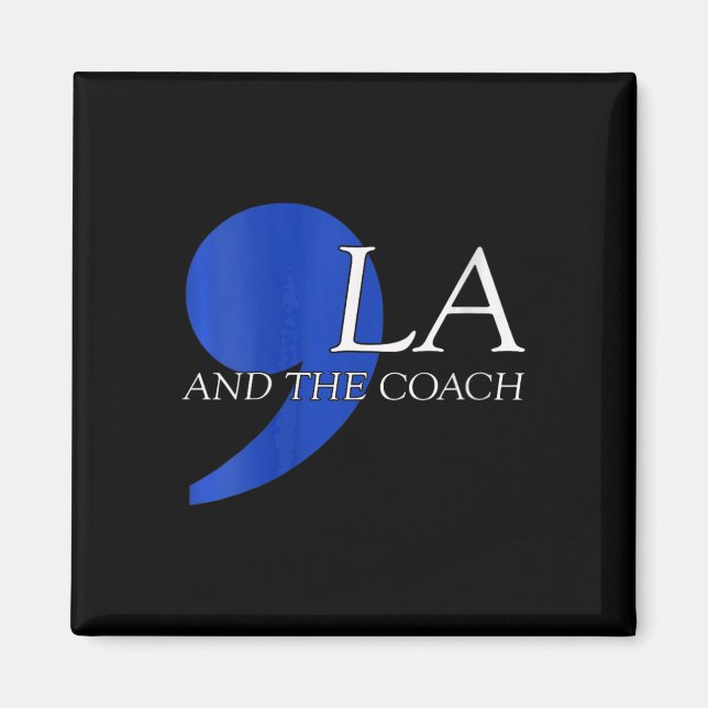 Imã Womens Comma La Kamala Harris Tim W Coach 2024 La (Frente)