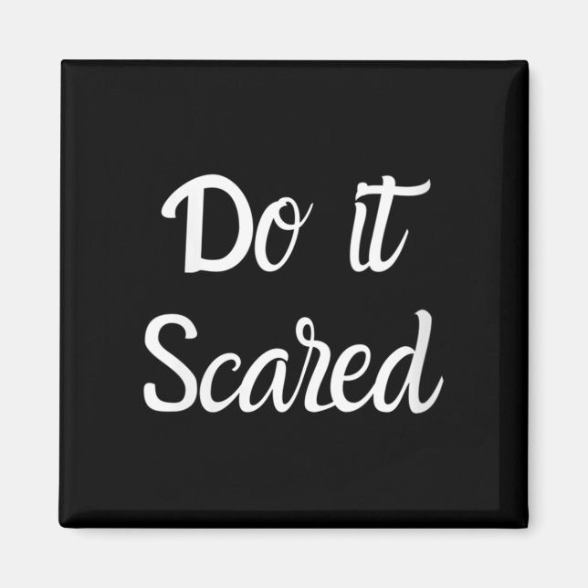 Imã Womens Do It Ed Insres Courage Motivational V-neck (Frente)