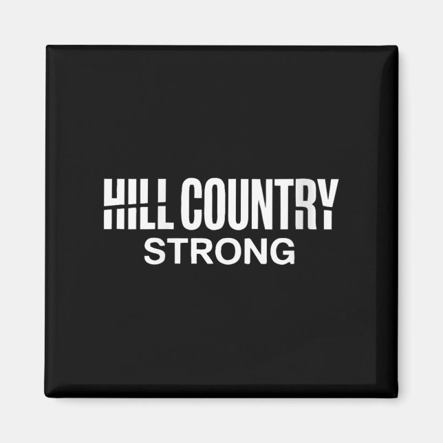 Imã Womens Hill Country Strong Texas Pride Cotação V-n (Frente)