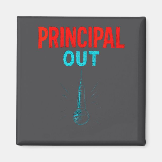 Imã Women's Principal Out - Retirement Mic Drop Vintag (Frente)