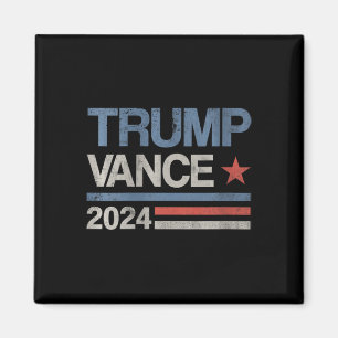 Imã Womens Trump Vance 2024 Presidente Trump Supporter