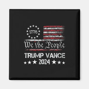 Imã Womens Trump Vance 2024 Presidente Trump Supporter