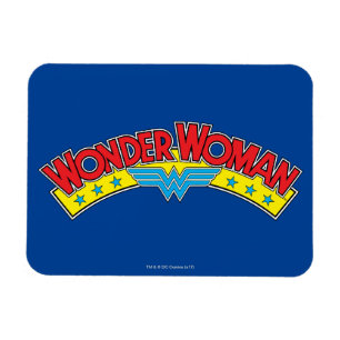 Ímã Wonder Woman 1987 Comic Book Logo