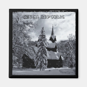 Imã Wonderland de inverno, República Checa (Imã de g