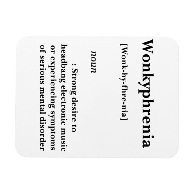 Ímã Wonkyphrenia (Horizontal)