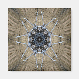 Imã Wood Mandala...
