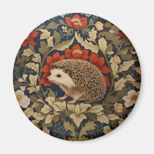 Imã Woodland Hedgehog William Morris Inspirou