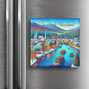 Imã Woodstock, Vermont no Natal