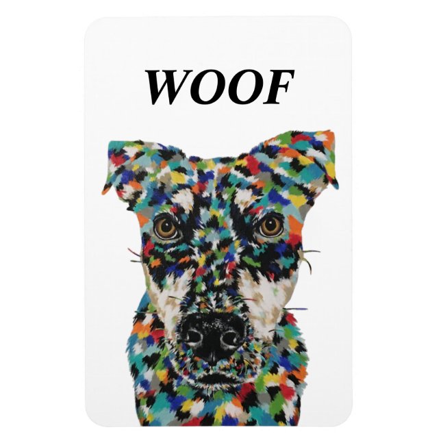 Ímã Woof Dog Magnet (Vertical)
