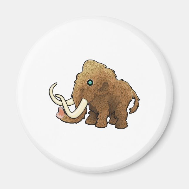Imã Wooly Mammoth (Frente)