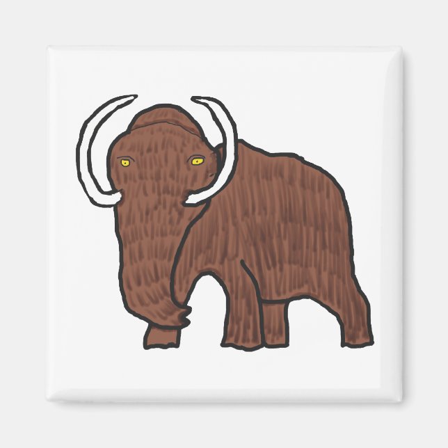 Imã Wooly Mammoth (Frente)