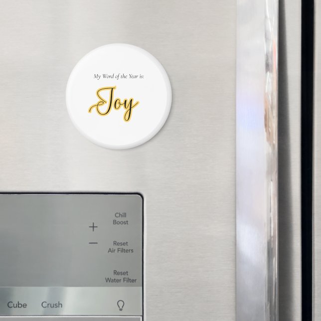 Imã Word of the year - Joy (In Situ (Fridge))