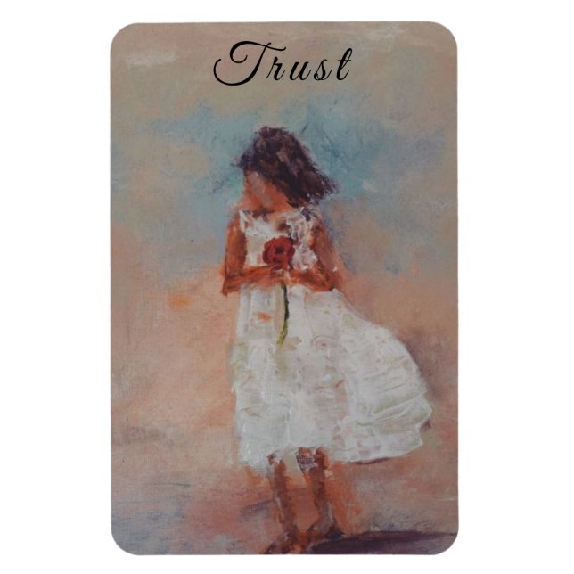 Ímã Word of the year: Trust  (Vertical)