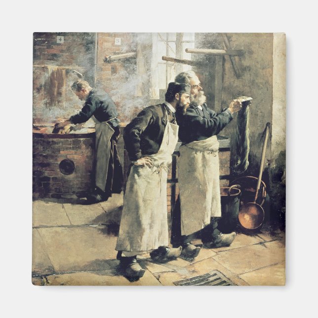 Imã Workshop de tingimento nos Gobelins, século XIX (Frente)