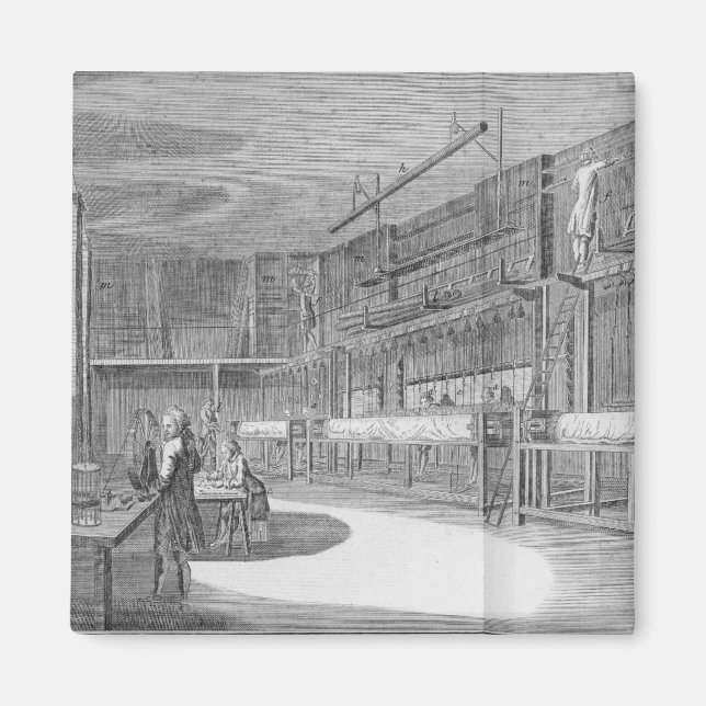 Imã Workshops de Gobelin, da "Enciclopédia" por Deni (Frente)