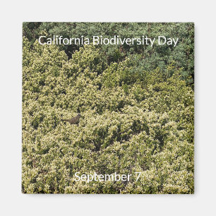 Imã World2Celebrate: Dia da Biodiversidade da Califórn