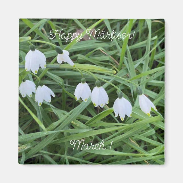 Imã World2Celebrate: Happy Mărțișor! (Frente)