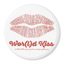 World Kiss Magnet