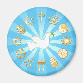 Imã World of Peace Magnet