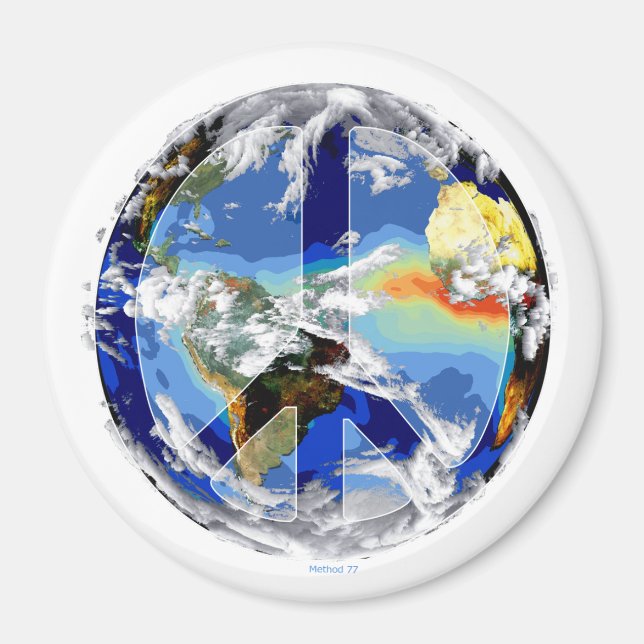 Imã World Peace Magnet (Frente)