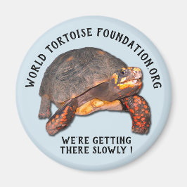 Imã World Tortoise Foundation Magnet