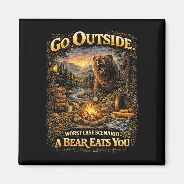 Imã Worst Case Wilderness (Frente)