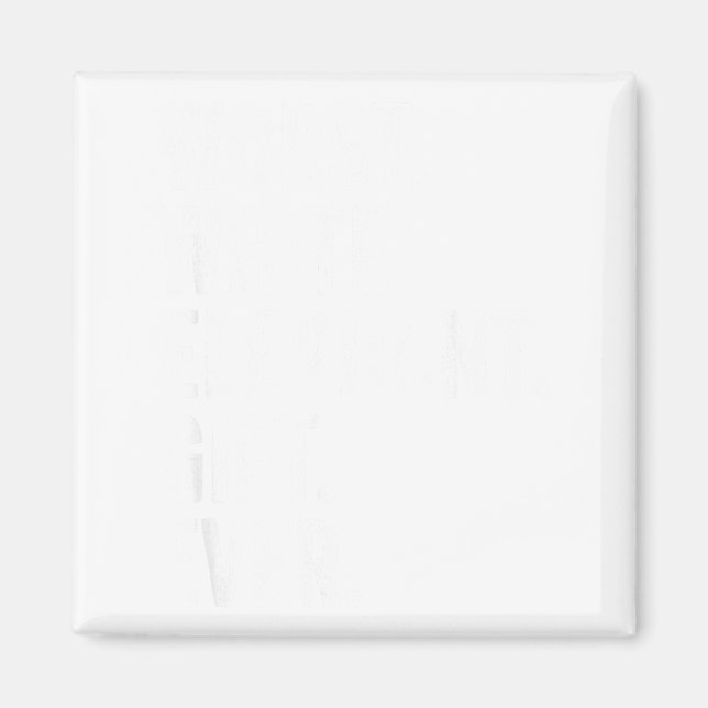 Imã Worst White Elephant Gift Ever Men Women Funny Chr (Frente)