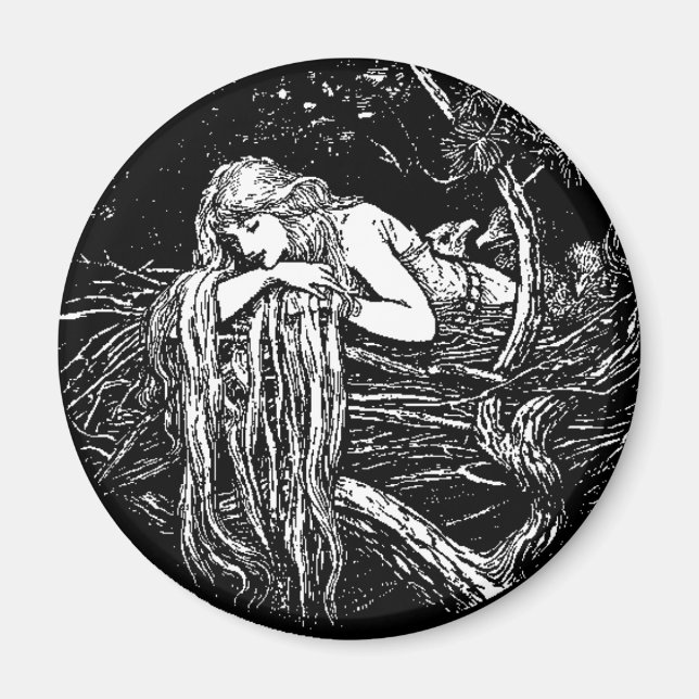 Imã WQ MAGNET : Maiden De Longa Altura (Frente)