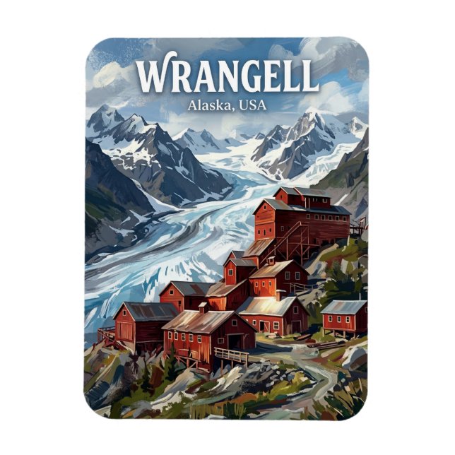 Ímã Wrangell-St. Elias EUA (Vertical)