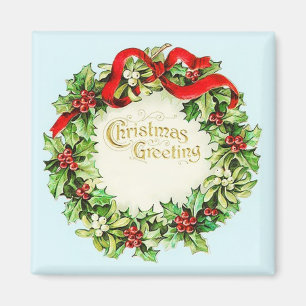 Imã Wreath Vintage Magnet