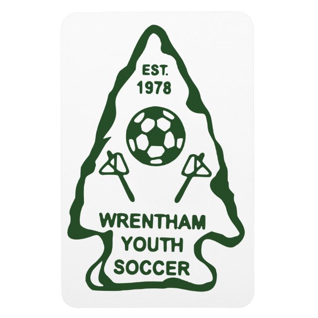 Ímã Wrentham Youth Coccer Car Magnet (Vertical)