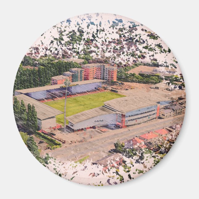 Imã Wrexham AFC, Racecourse Ground (Frente)