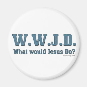 Imã WWJD? Que Jesus faria?
