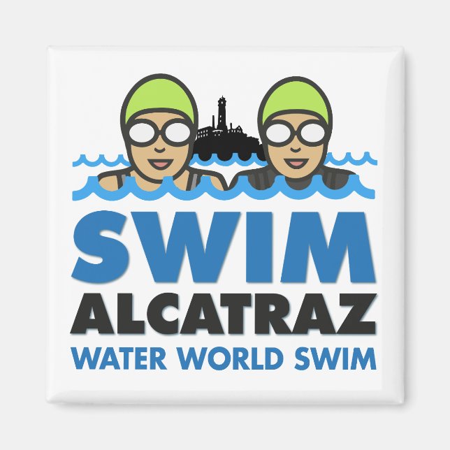 Imã WWS Swim Alcatraz magnet (Frente)