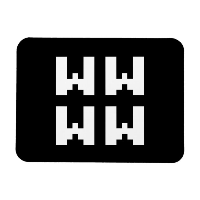 Ímã WWW | LOL Japão Internet Slang (Horizontal)