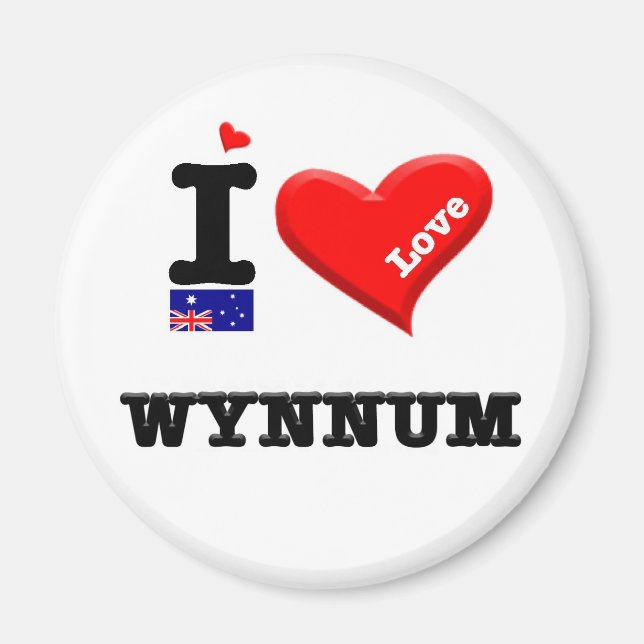 Imã WYNNUM - Eu Amo (Frente)