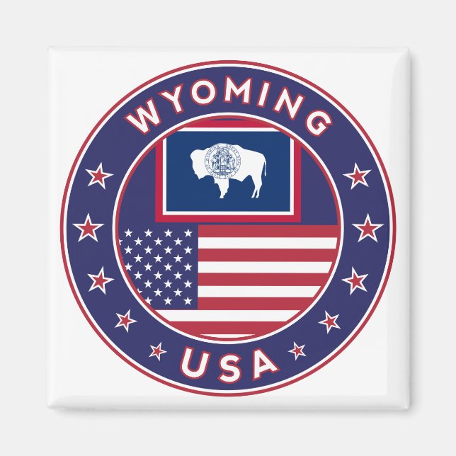 Imã Wyoming (Frente)