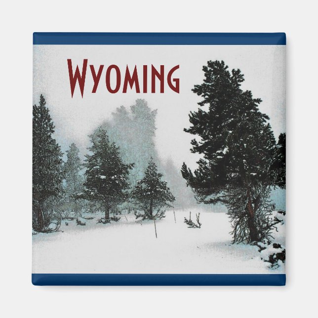 Imã Wyoming Magnet (Frente)